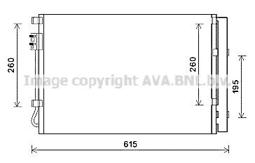 AVA QUALITY COOLING Kondensaator,kliimaseade KA5207D